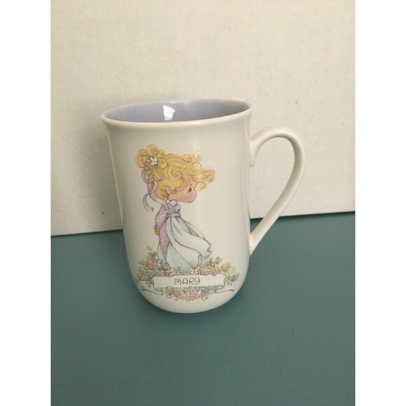Precious Moments Personalized Name "Mary" Cup 1989 - Picture 1 of 4